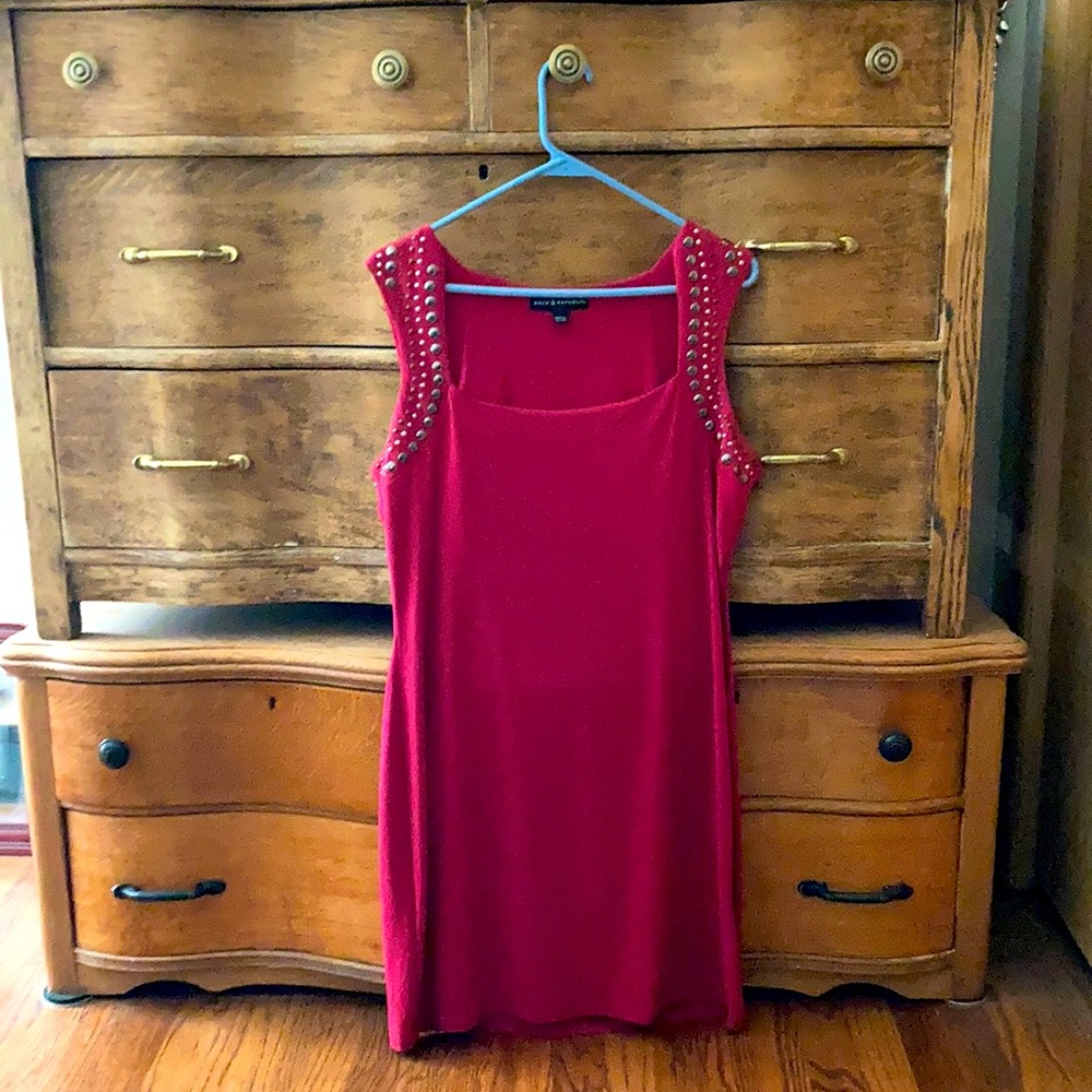 Fun and Sassy Raspberry Color Dress